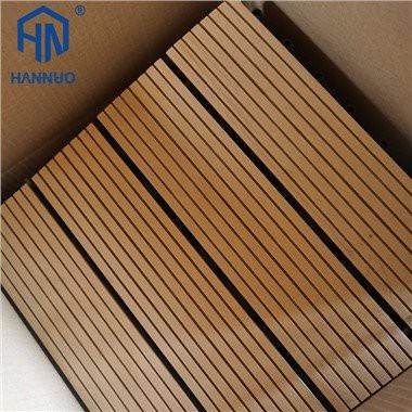 WPC-vloerterras met 3D-reliëf